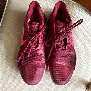 Nike Burgundy Athletic Sneakers